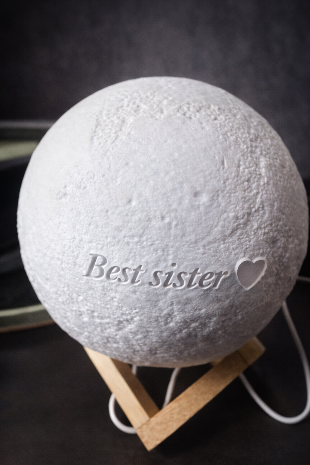 Valentinez™ Månlampa Med Egen Designad Bild