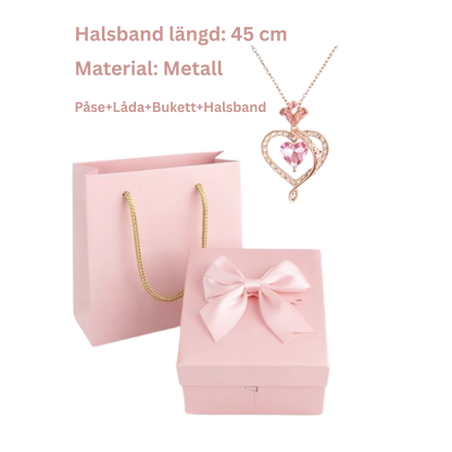 Valentinez™ Rosbukett Med Halsband