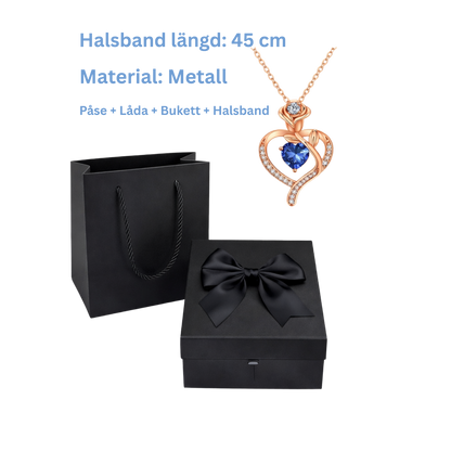 Valentinez™ Rosbukett Med Halsband