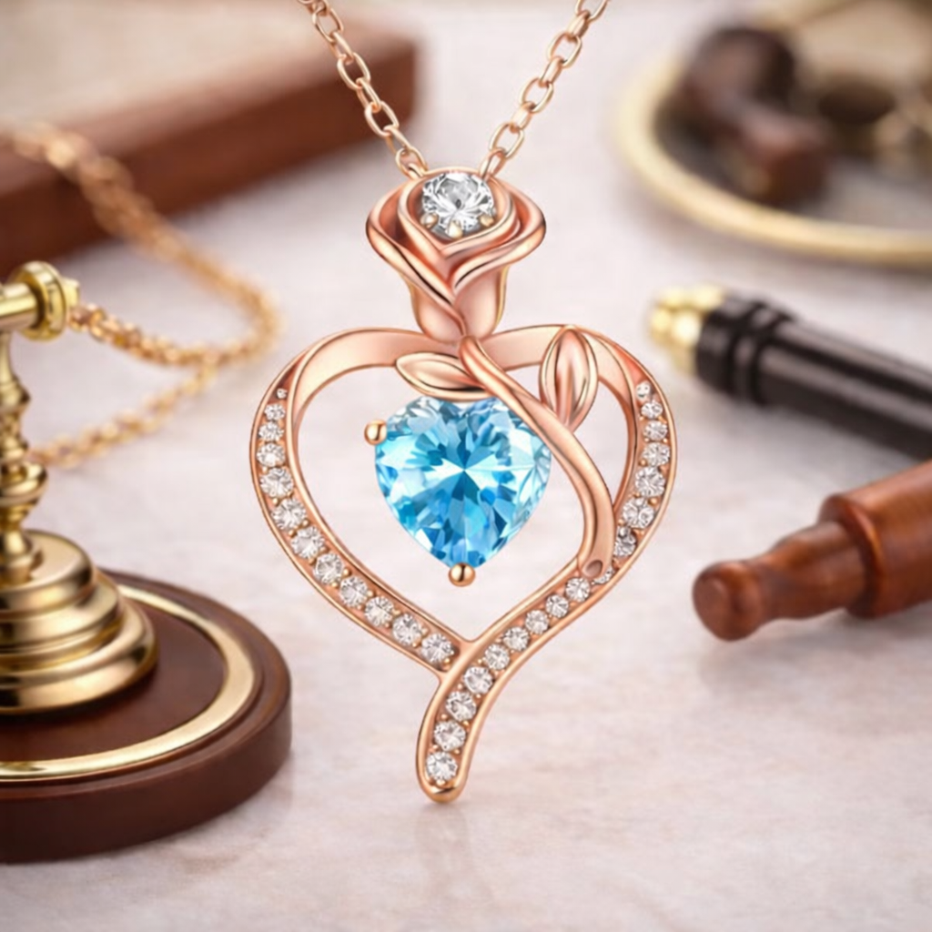 Valentinez™ Rosbukett Med Halsband