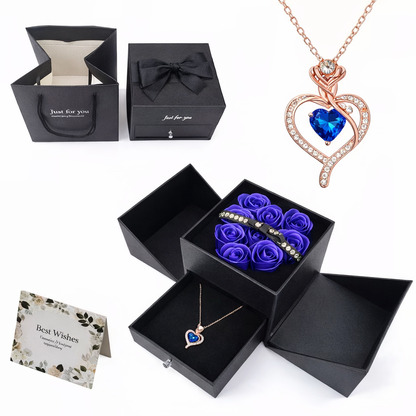 Valentinez™ Rosbukett Med Halsband