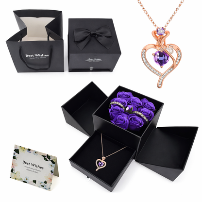 Valentinez™ Rosbukett Med Halsband