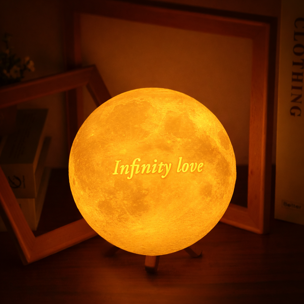 Valentinez™ Månlampa Med Egen Designad Bild