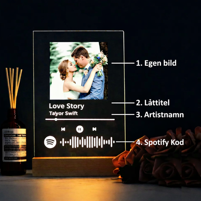 Valentinez™ Spotify Lampa